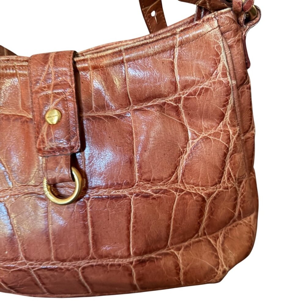 Brahmin Crocodile Leather Shoulder Bag - Picture 8 of 8